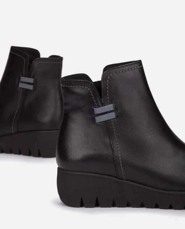 Yokono Flat Bootie ATENAS-032 Black Sale