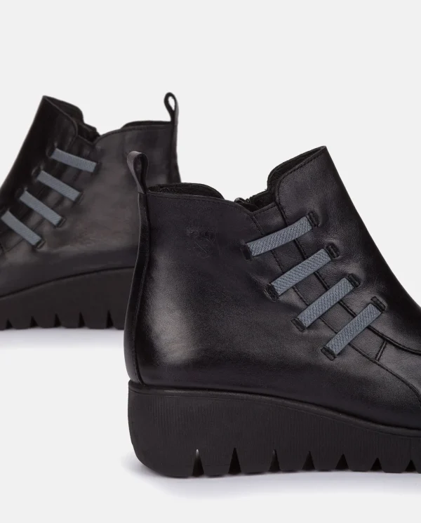 Yokono Flat Bootie ATENAS-033 Black Outlet