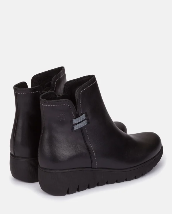 Yokono Flat Bootie ATENAS-032 Black Sale