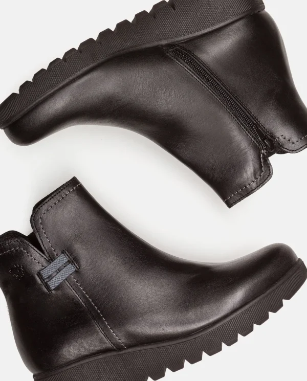 Yokono Flat Bootie ATENAS-032 Black Sale
