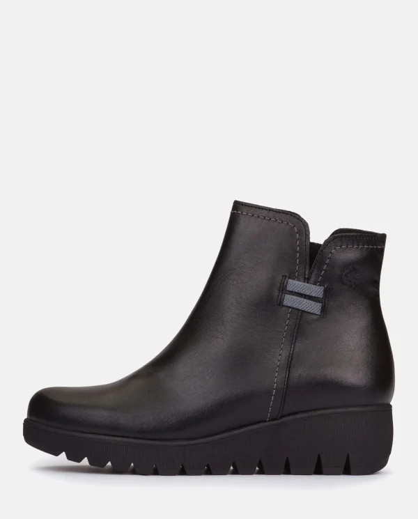 Yokono Flat Bootie ATENAS-032 Black Sale
