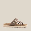 Yokono Flat Sandal Arena 003 Brown Online