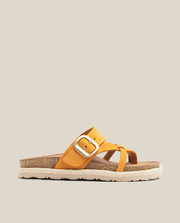 Yokono Flat Sandal Arena 003 Orange Hot