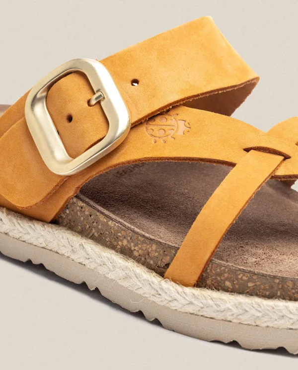 Yokono Flat Sandal Arena 003 Orange Hot