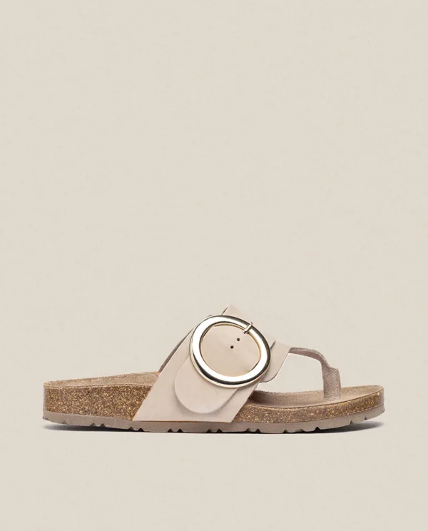 Yokono Flat Sandal GRANADA-704 Beige Best