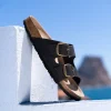 Yokono Flat Sandal GRANADA-700 Black Clearance