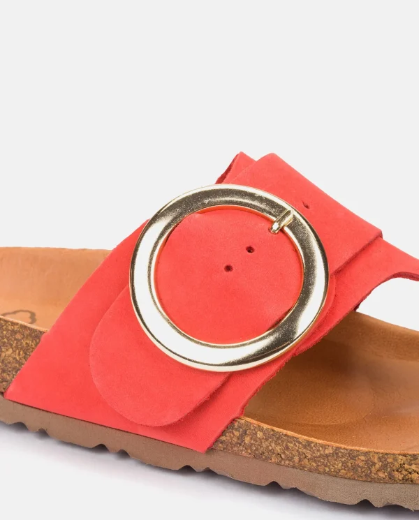 Yokono Flat Sandal GRANADA-704 Coral Shop