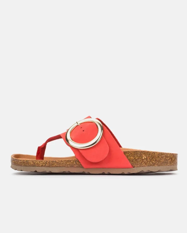 Yokono Flat Sandal GRANADA-704 Coral Shop