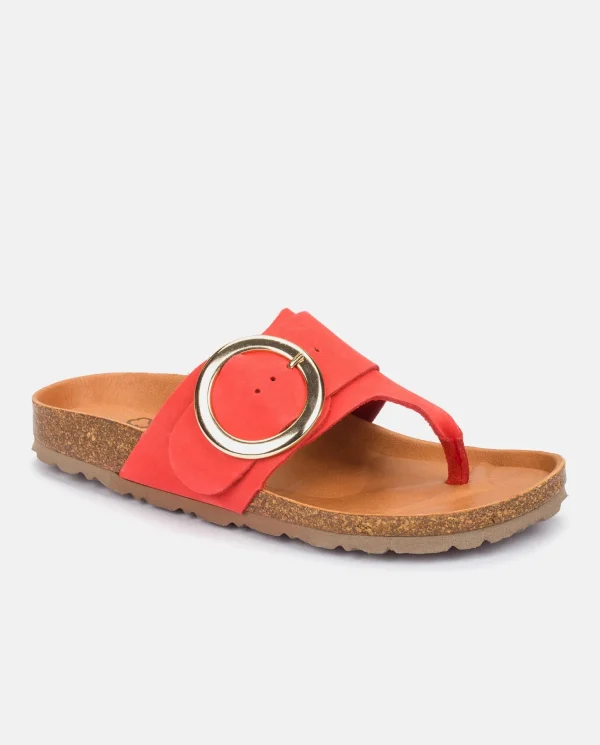 Yokono Flat Sandal GRANADA-704 Coral Shop