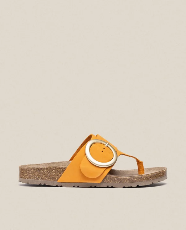 Yokono Flat Sandal GRANADA-704 Orange Discount