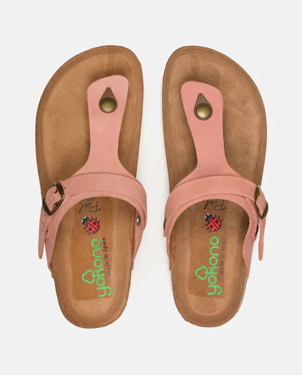 Yokono Flat Sandal GRANADA-703 Orange Hot