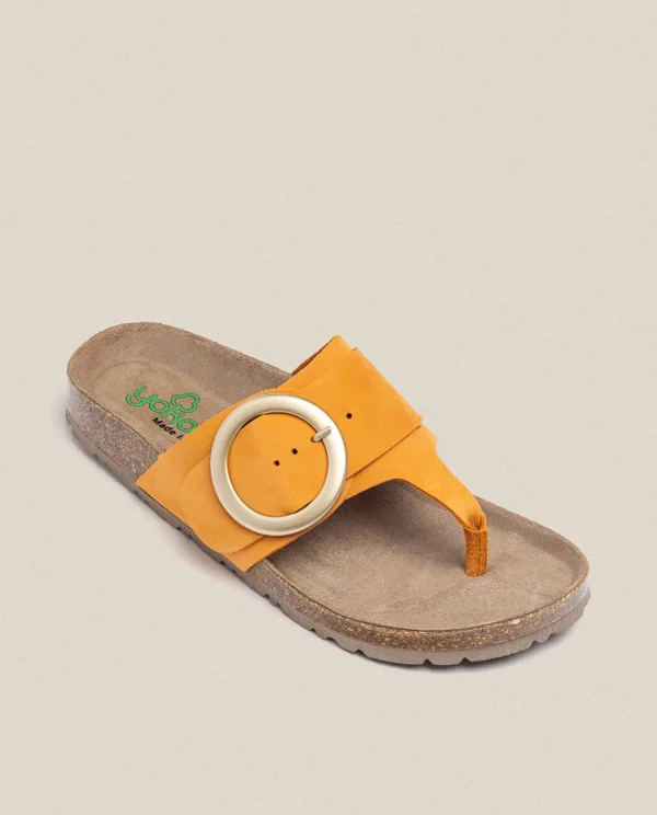 Yokono Flat Sandal GRANADA-704 Orange Discount
