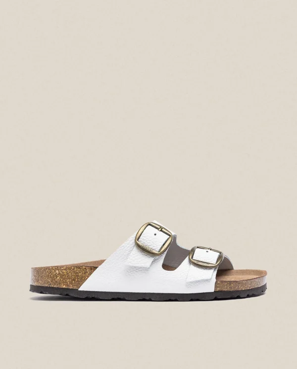 Yokono Flat Sandal GRANADA-700 White Discount