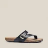 Yokono Flat Sandal Ibiza 013 Black Cheap