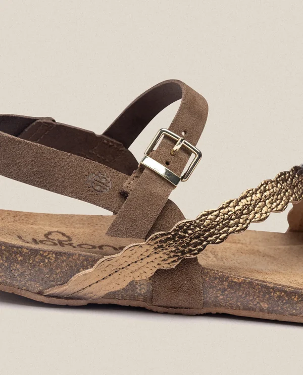 Yokono Flat Sandal IBIZA-176 Brown Best