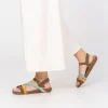 Yokono Flat Sandal IBIZA-176 Orange Cheap