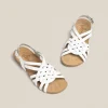 Yokono Flat Sandal IBIZA-175 White New