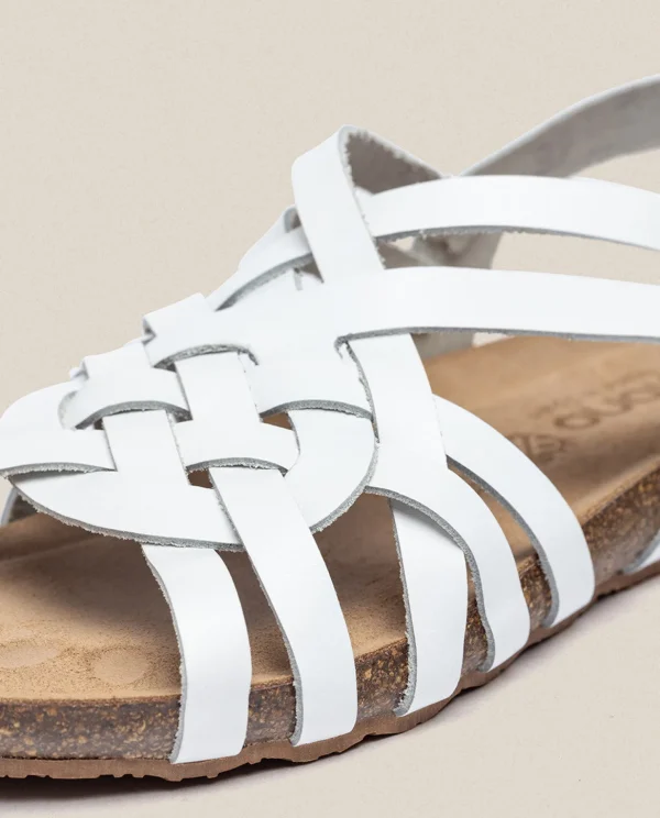 Yokono Flat Sandal IBIZA-175 White New