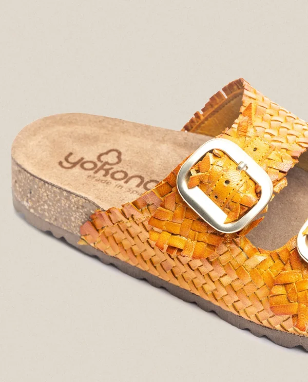 Yokono Flat Sandal Jerba 143 Orange Sale