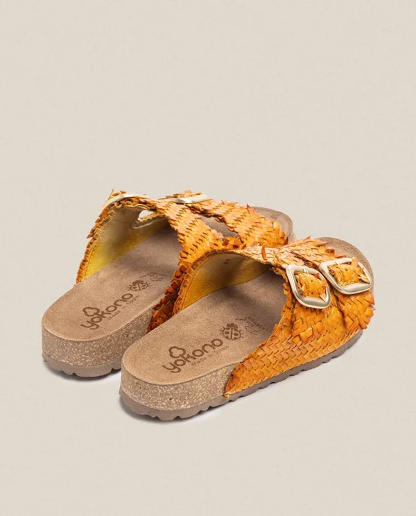 Yokono Flat Sandal Jerba 143 Orange Sale