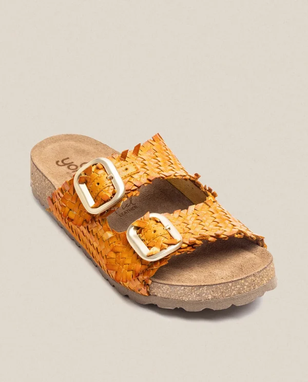 Yokono Flat Sandal Jerba 143 Orange Sale