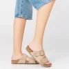 Yokono Flat Sandal JERBA-136 Beige Cheap