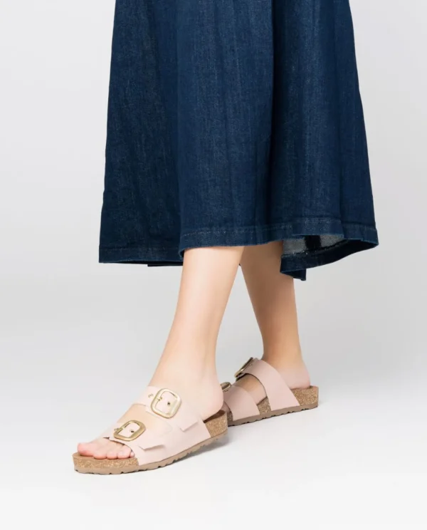 Yokono Flat Sandal JERBA-136 Beige Cheap