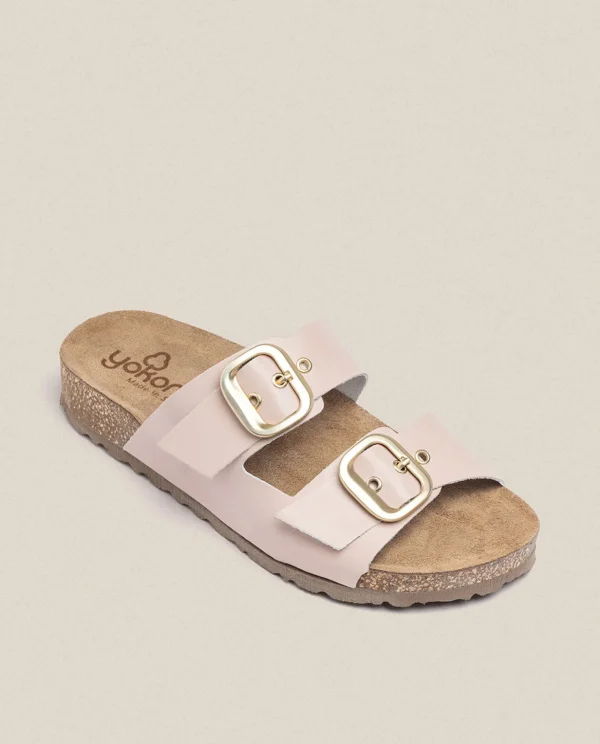 Yokono Flat Sandal JERBA-136 Beige Cheap