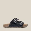 Yokono Flat Sandal JERBA-143 Black Outlet