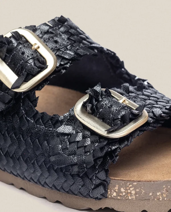 Yokono Flat Sandal JERBA-143 Black Outlet