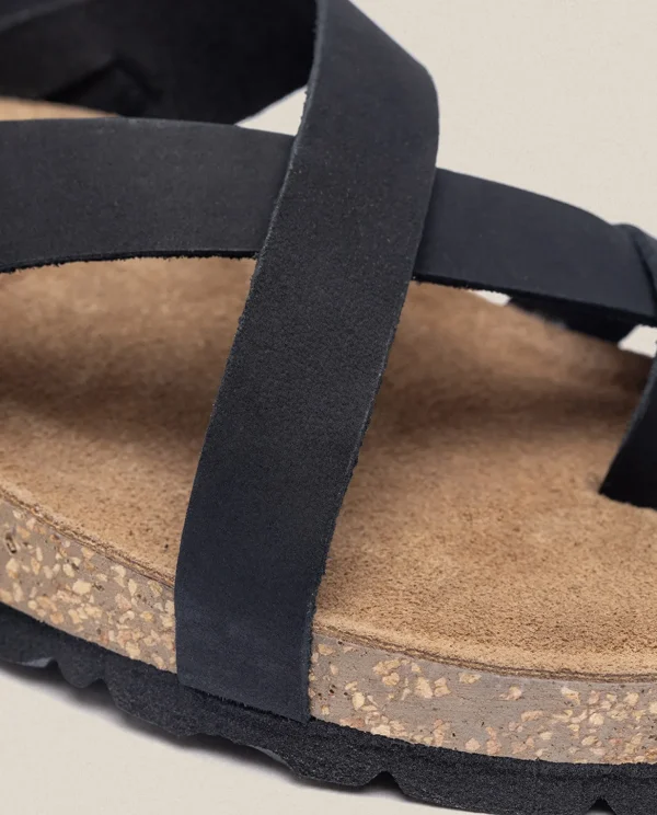 Yokono Flat Sandal JERBA-718 Black Sale
