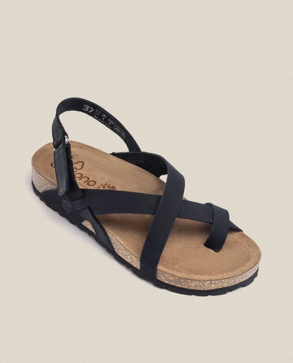 Yokono Flat Sandal JERBA-718 Black Sale