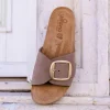 Yokono Flat Sandal JERBA-114 Brown Best Sale
