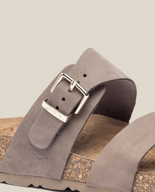 Yokono Flat Sandal JERBA-091 Brown Outlet