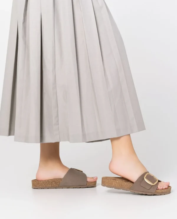 Yokono Flat Sandal JERBA-114 Brown Best Sale