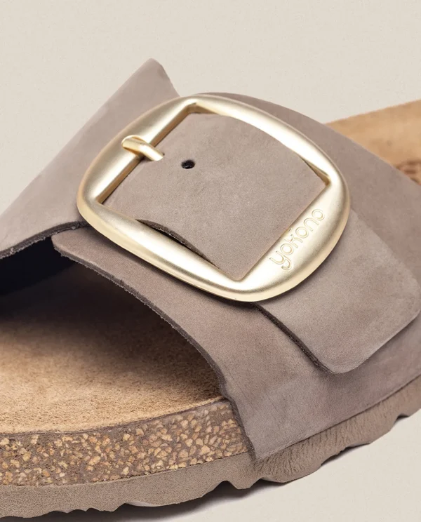 Yokono Flat Sandal JERBA-114 Brown Best Sale