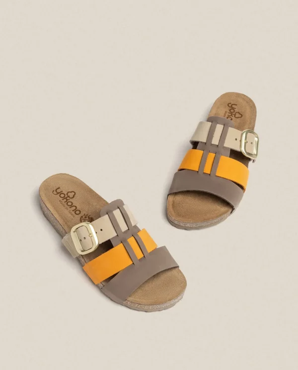 Yokono Flat Sandal JERBA-137 Orange Online
