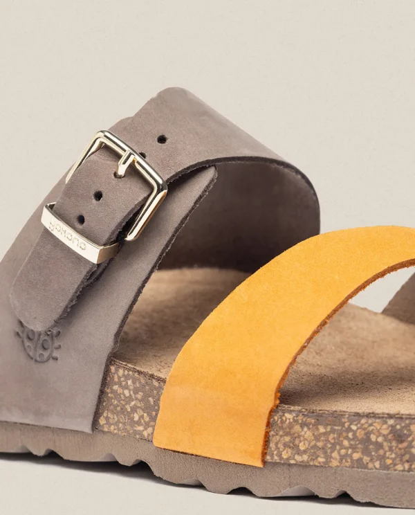 Yokono Flat Sandal JERBA-091 Orange Outlet