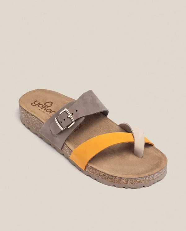Yokono Flat Sandal JERBA-091 Orange Outlet