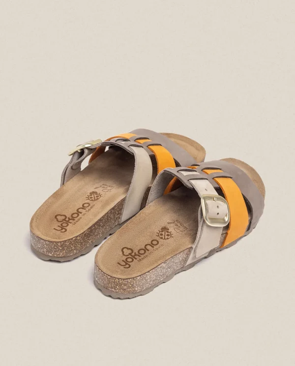 Yokono Flat Sandal JERBA-137 Orange Online