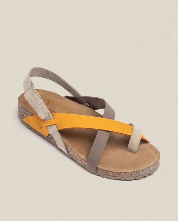 Yokono Flat Sandal JERBA-718 Orange Sale