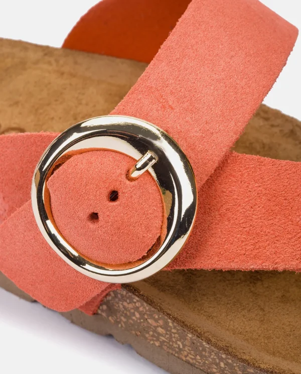 Yokono Flat Sandal JERBA-113 Red Store