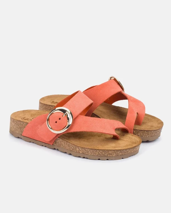Yokono Flat Sandal JERBA-113 Red Store