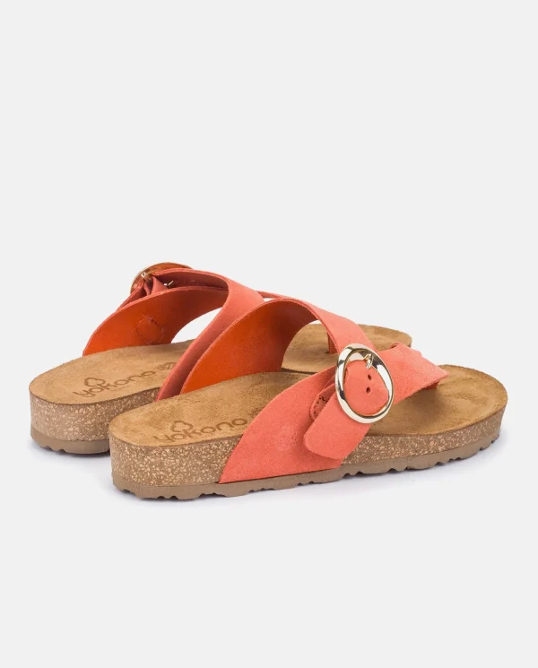 Yokono Flat Sandal JERBA-113 Red Store