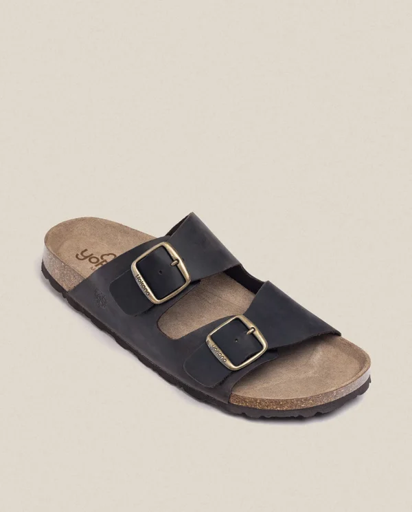 Yokono Flat Sandal MACAM 150 Brown Discount