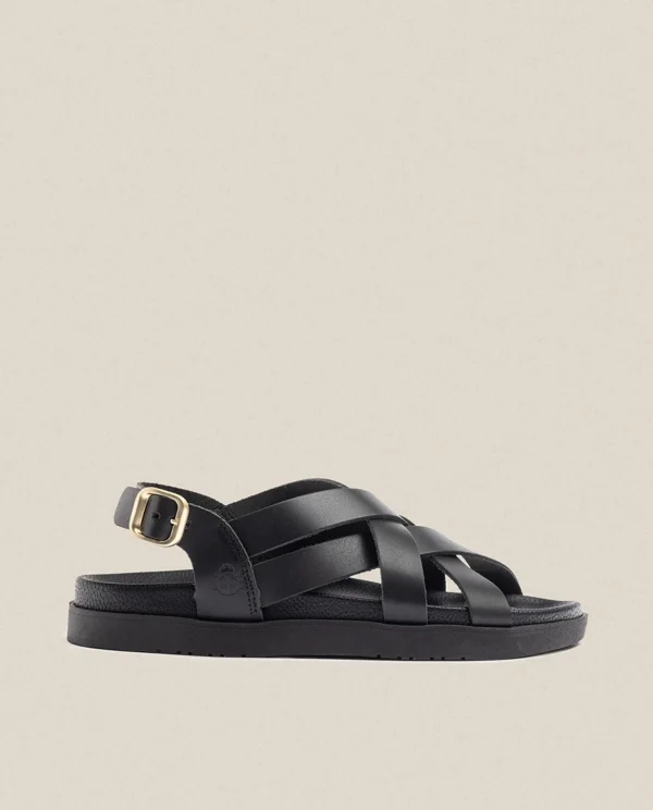 Yokono Flat Sandal Morena 005 Black Outlet