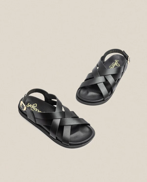 Yokono Flat Sandal Morena 005 Black Outlet