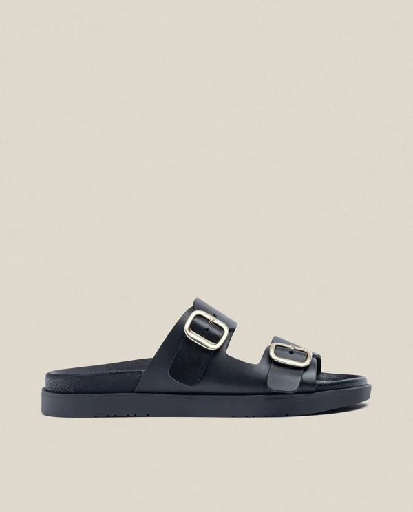 Yokono Flat Sandal MORENA-004 Black Flash Sale