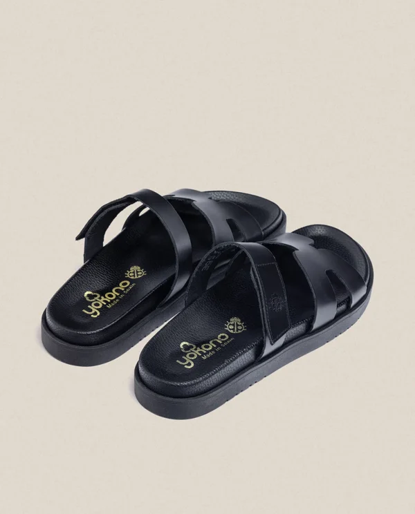Yokono Flat Sandal MORENA-125 Black Best