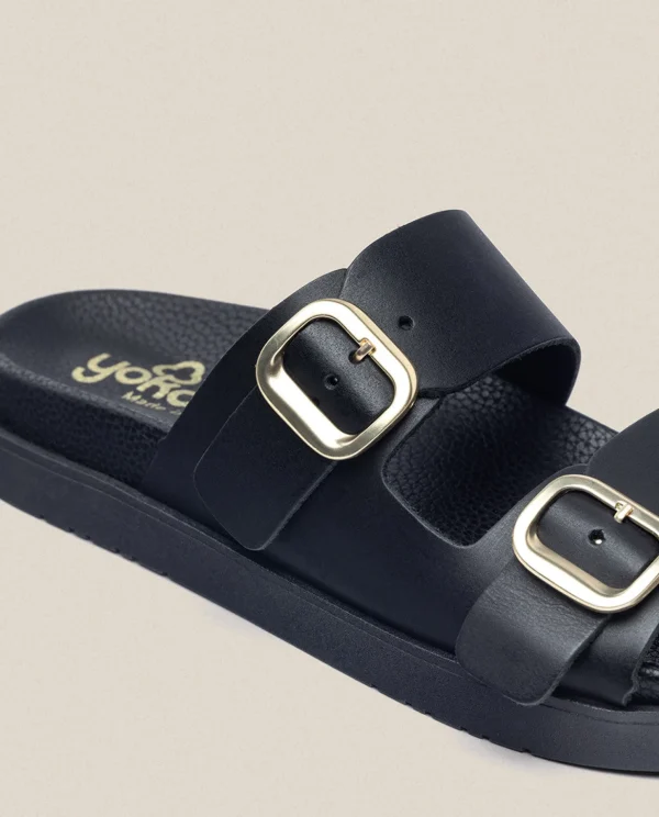 Yokono Flat Sandal MORENA-004 Black Flash Sale